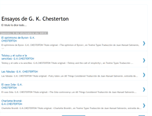 Tablet Screenshot of ensayoschesterton.blogspot.com