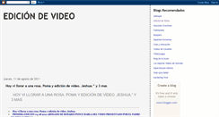 Desktop Screenshot of edicion-de-video.blogspot.com