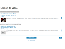 Tablet Screenshot of edicion-de-video.blogspot.com