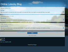 Tablet Screenshot of letenkyblogonline.blogspot.com
