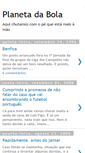 Mobile Screenshot of planeta-da-bola.blogspot.com