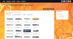 Desktop Screenshot of latestbanglanews24.blogspot.com