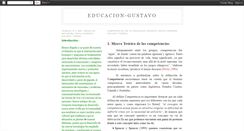 Desktop Screenshot of educacion-gustavo.blogspot.com