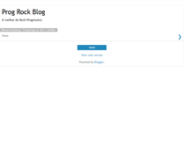 Tablet Screenshot of progrockblog.blogspot.com