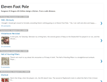 Tablet Screenshot of elevenfootpole.blogspot.com