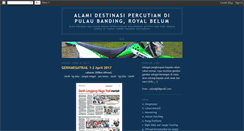 Desktop Screenshot of lembahbelum.blogspot.com