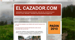 Desktop Screenshot of elcazadornoticia.blogspot.com