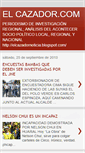 Mobile Screenshot of elcazadornoticia.blogspot.com