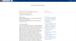 Desktop Screenshot of noticiasaldiacne.blogspot.com