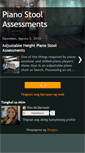Mobile Screenshot of adjustableheightpianostoolassessments.blogspot.com