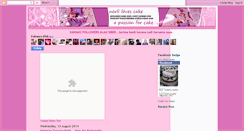 Desktop Screenshot of norlilovescake.blogspot.com