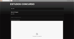 Desktop Screenshot of concursosoestudos.blogspot.com