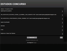 Tablet Screenshot of concursosoestudos.blogspot.com