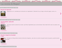 Tablet Screenshot of misrecetas-raquel.blogspot.com