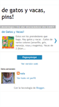 Mobile Screenshot of degatosyvacas.blogspot.com