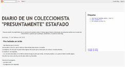 Desktop Screenshot of diariodeuncoleccionista.blogspot.com