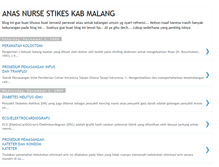 Tablet Screenshot of anasnurse.blogspot.com