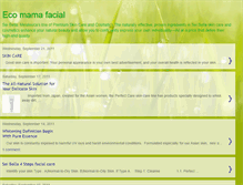 Tablet Screenshot of ecomamaface.blogspot.com