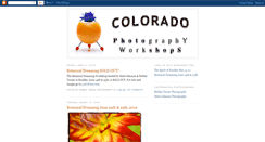 Desktop Screenshot of coloradophotographyworkshops.blogspot.com