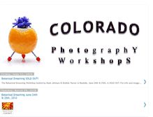 Tablet Screenshot of coloradophotographyworkshops.blogspot.com