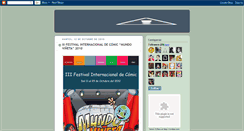Desktop Screenshot of comunidadcomicperu.blogspot.com