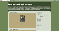 Desktop Screenshot of baxterandfriends.blogspot.com