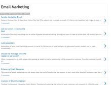 Tablet Screenshot of emailmarketingdetails.blogspot.com