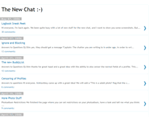Tablet Screenshot of newchat.blogspot.com