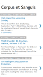Mobile Screenshot of corpusetsanguis.blogspot.com