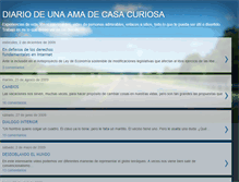 Tablet Screenshot of diariodeunaamadecasacuriosa.blogspot.com
