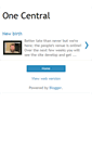 Mobile Screenshot of onecentralclub.blogspot.com