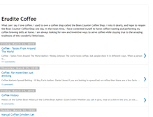 Tablet Screenshot of eruditecoffee.blogspot.com