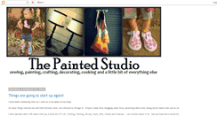 Desktop Screenshot of paintedstudio.blogspot.com