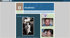 Desktop Screenshot of lospininos.blogspot.com