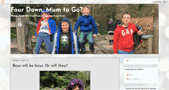 Desktop Screenshot of fourdownmumtogo.blogspot.com