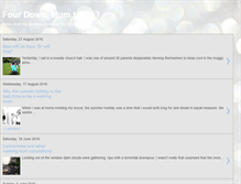 Tablet Screenshot of fourdownmumtogo.blogspot.com
