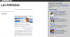 Desktop Screenshot of lasportadas.blogspot.com