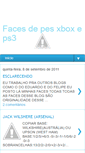 Mobile Screenshot of facesdejogadoresbrasileiros.blogspot.com
