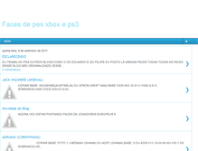 Tablet Screenshot of facesdejogadoresbrasileiros.blogspot.com