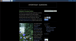 Desktop Screenshot of everydaygardens.blogspot.com