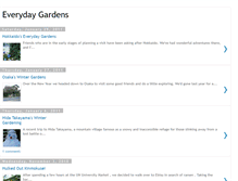 Tablet Screenshot of everydaygardens.blogspot.com