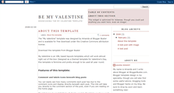 Desktop Screenshot of my-valentine-template.blogspot.com