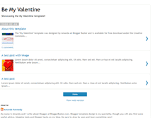 Tablet Screenshot of my-valentine-template.blogspot.com