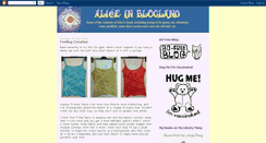 Desktop Screenshot of alice-in-blogland.blogspot.com