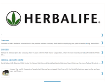 Tablet Screenshot of herbalifemalaysia.blogspot.com