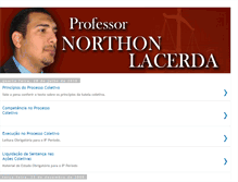 Tablet Screenshot of professornorthonlacerda.blogspot.com