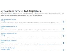 Tablet Screenshot of my-top-music-reviews.blogspot.com