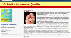 Desktop Screenshot of direitoshumanosemquestao.blogspot.com