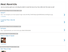 Tablet Screenshot of meatmavericks.blogspot.com