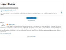 Tablet Screenshot of legacy-papers.blogspot.com